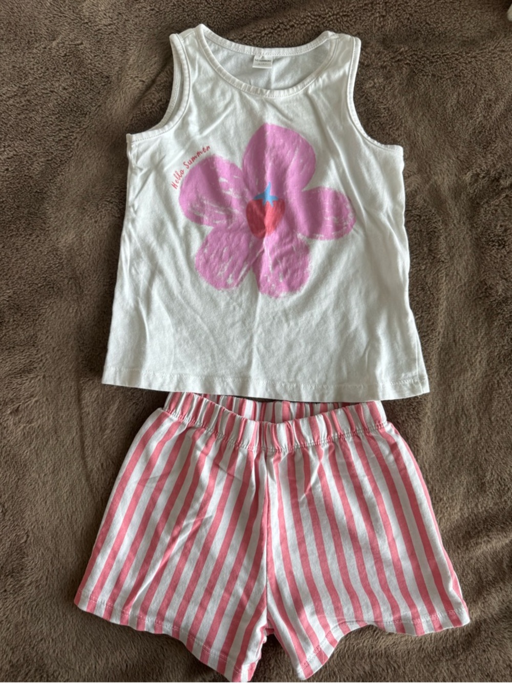 LCWaikiki Top and Short Matching Set Size 4-5 Years